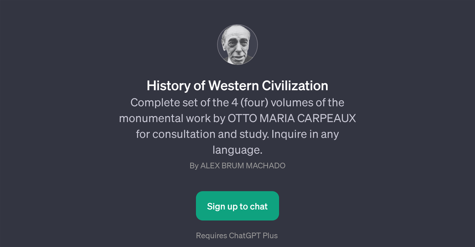 History of Western Civilization website
