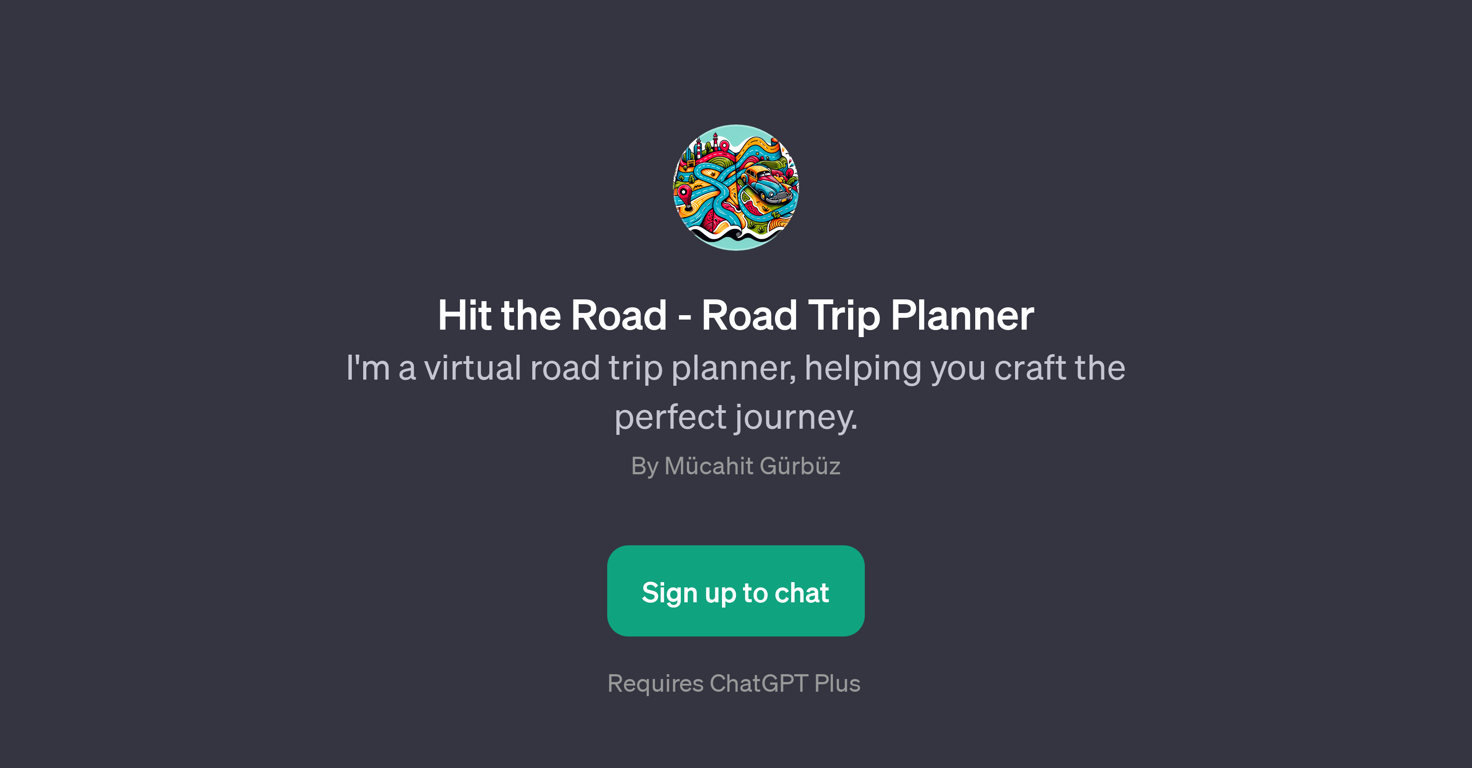 Hit the Road - Road Trip Planner website