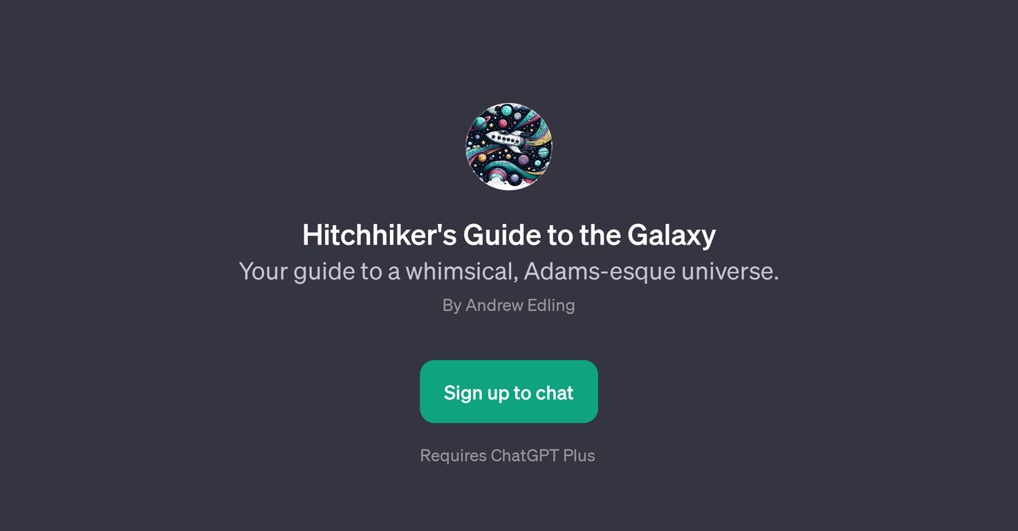 Hitchhiker's Guide to the Galaxy website