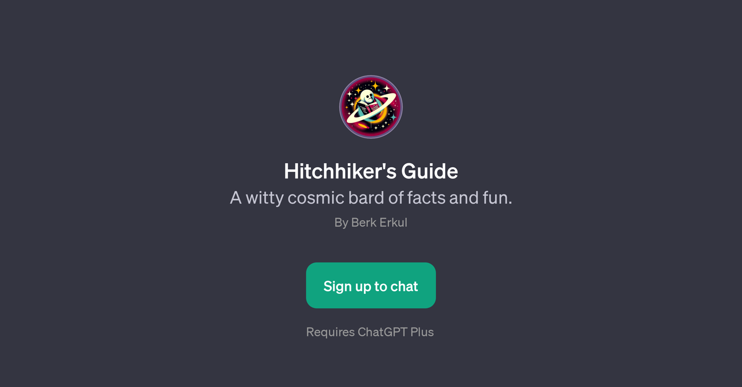 Hitchhiker's Guide website