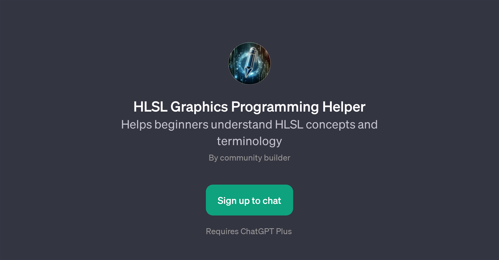 HLSL Graphics Programming Helper website