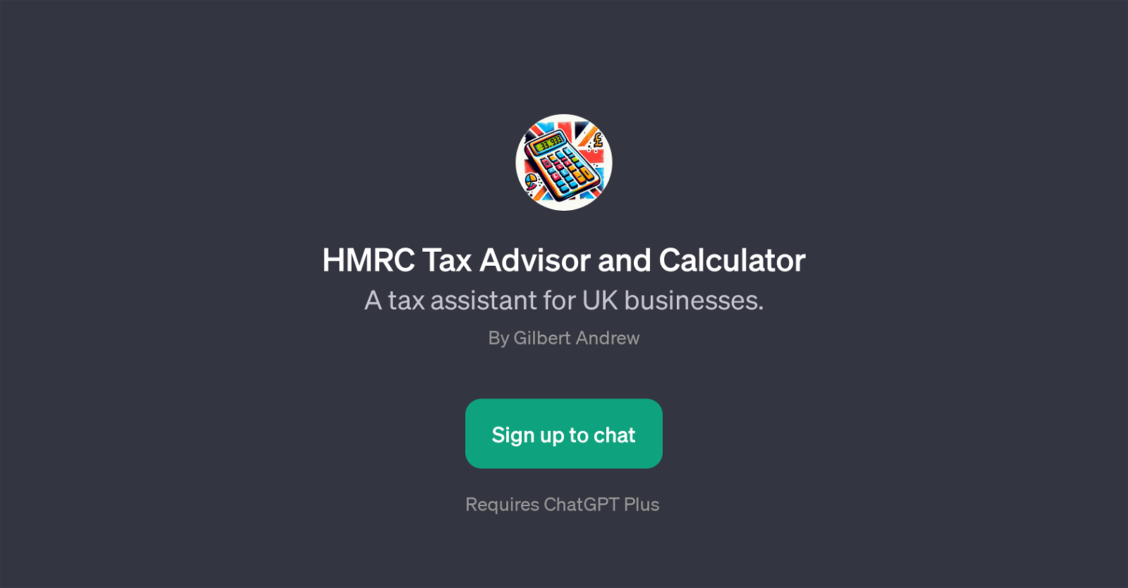 HMRC Tax Advisor and Calculator website