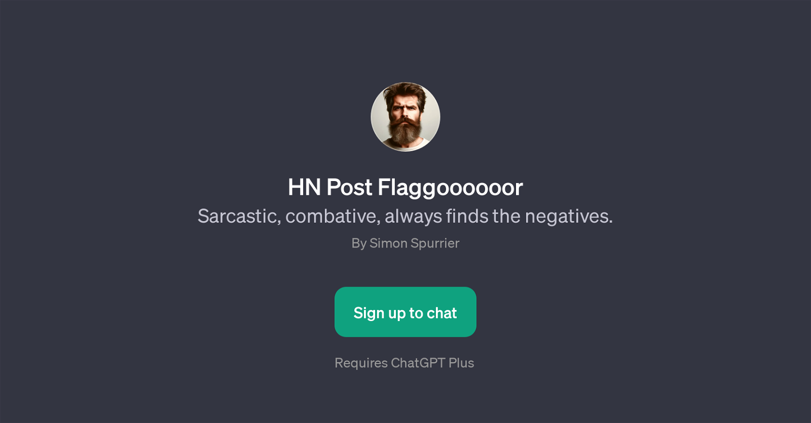 HN Post Flaggoooooor website