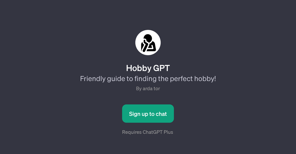 Hobby GPT website
