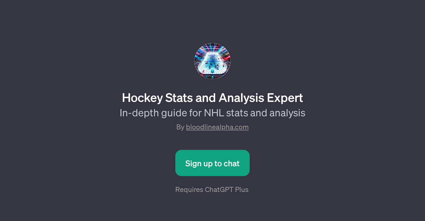 Hockey Stats and Analysis Expert website