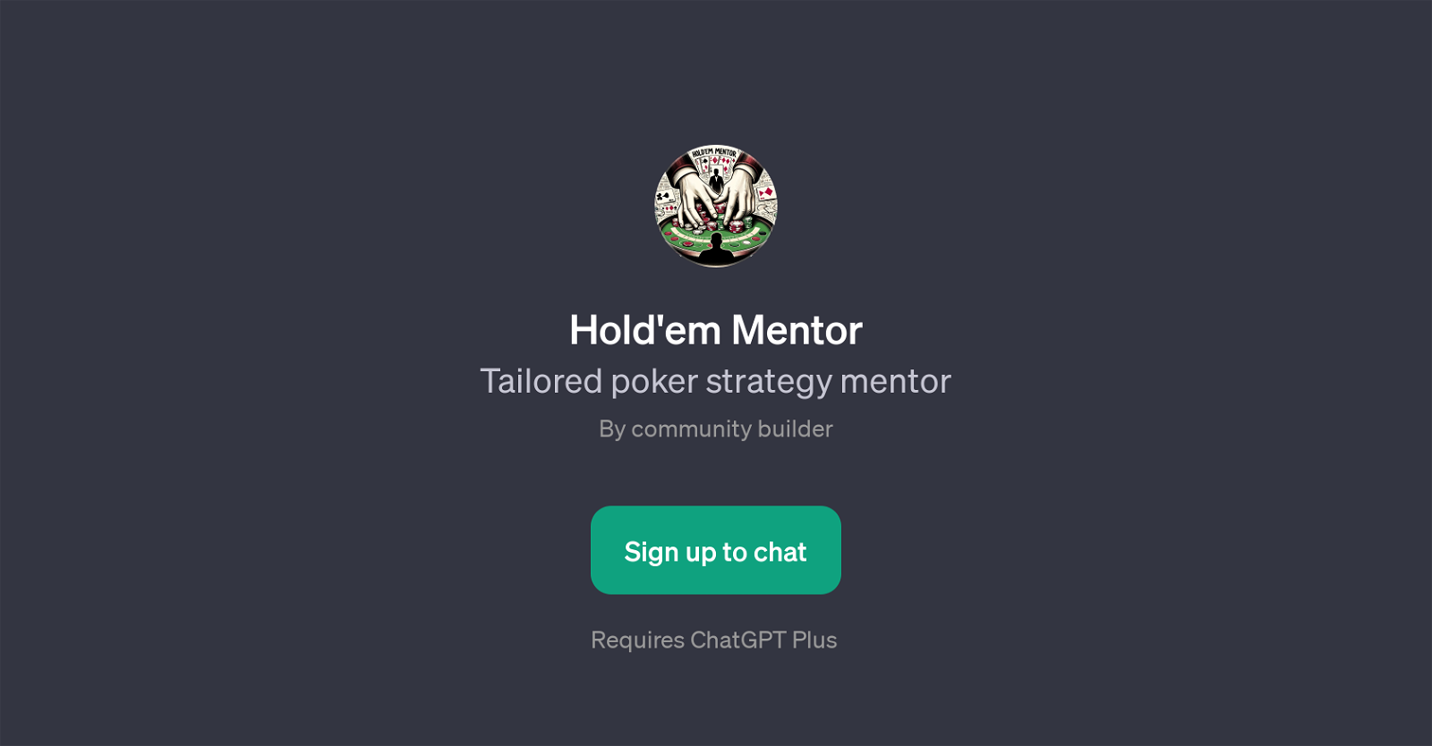 Hold'em Mentor website
