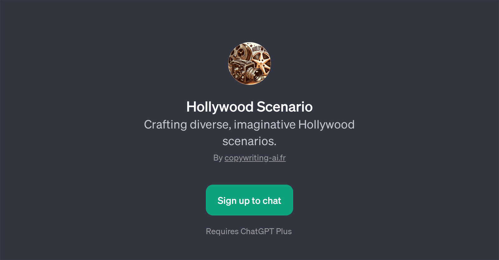 Hollywood Scenario website
