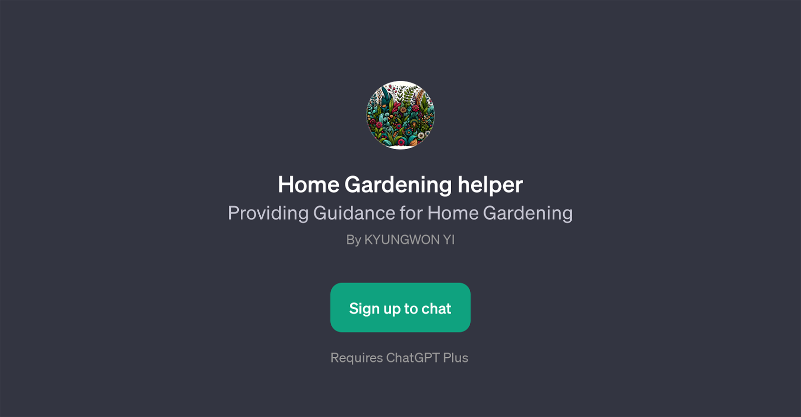 Home Gardening Helper website