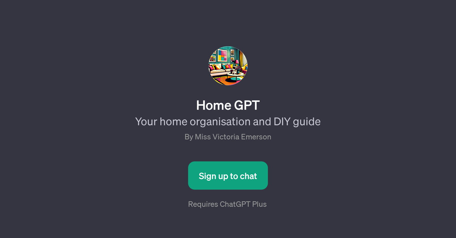 Home GPT website