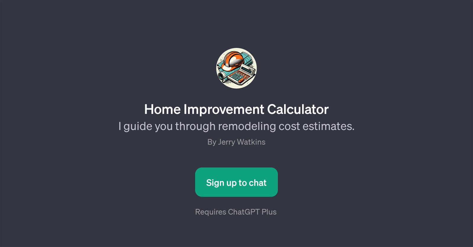 Home Improvement Calculator website