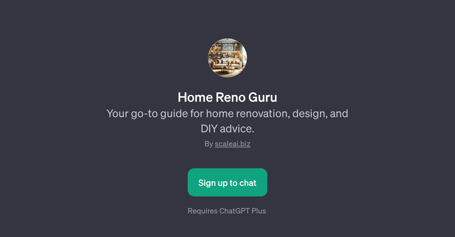 Home Reno Guru website