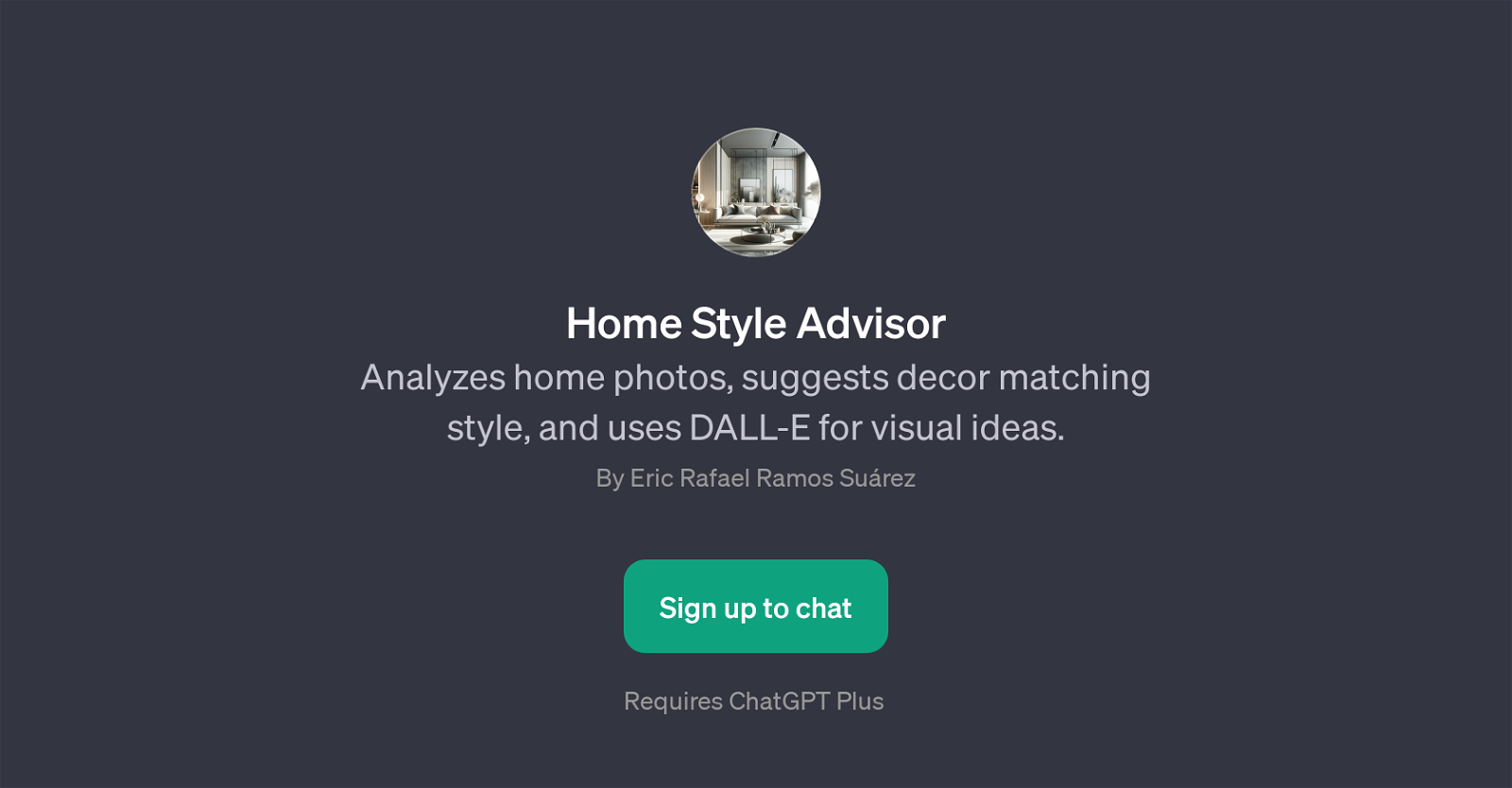 Home Style Advisor website