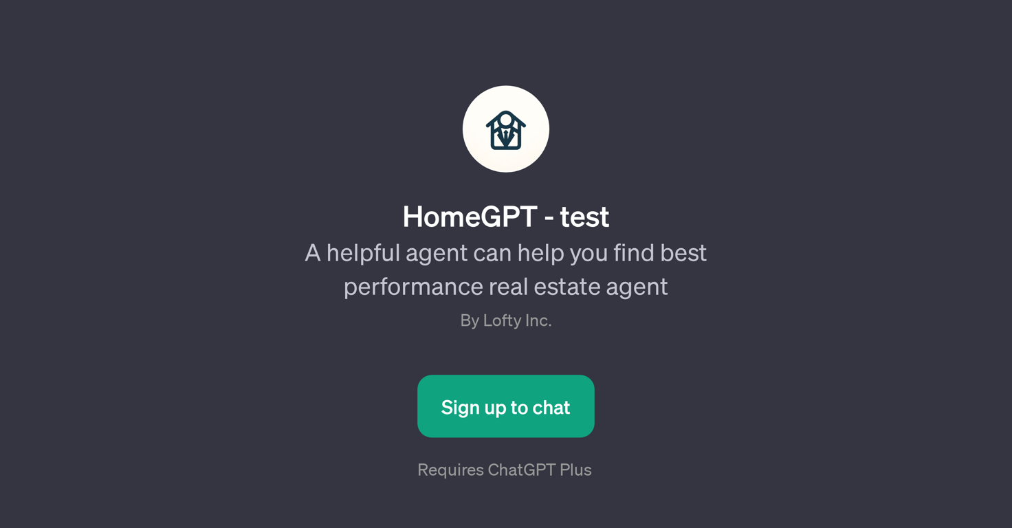 HomeGPT website