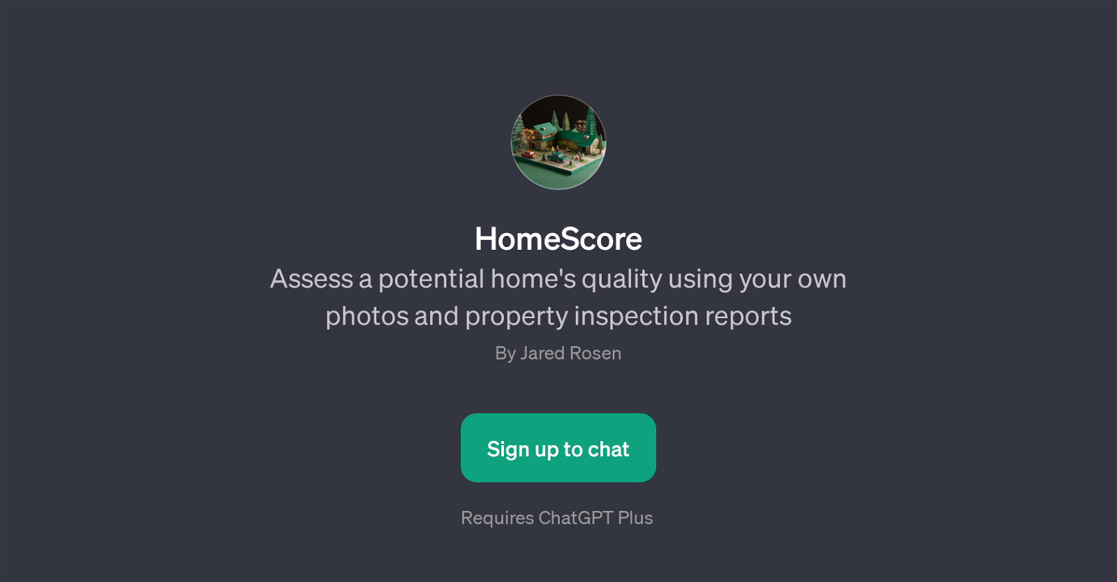 HomeScore website
