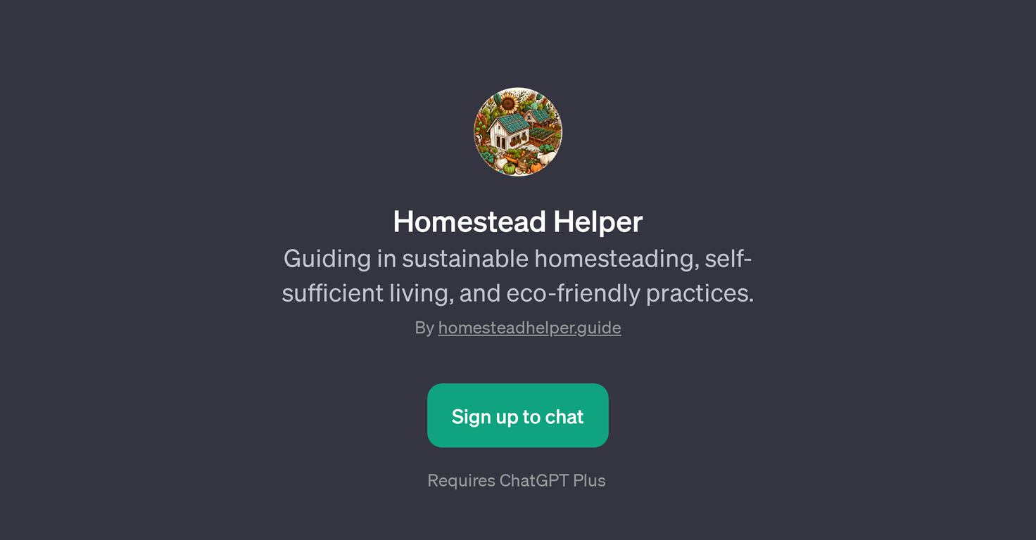 Homestead Helper website