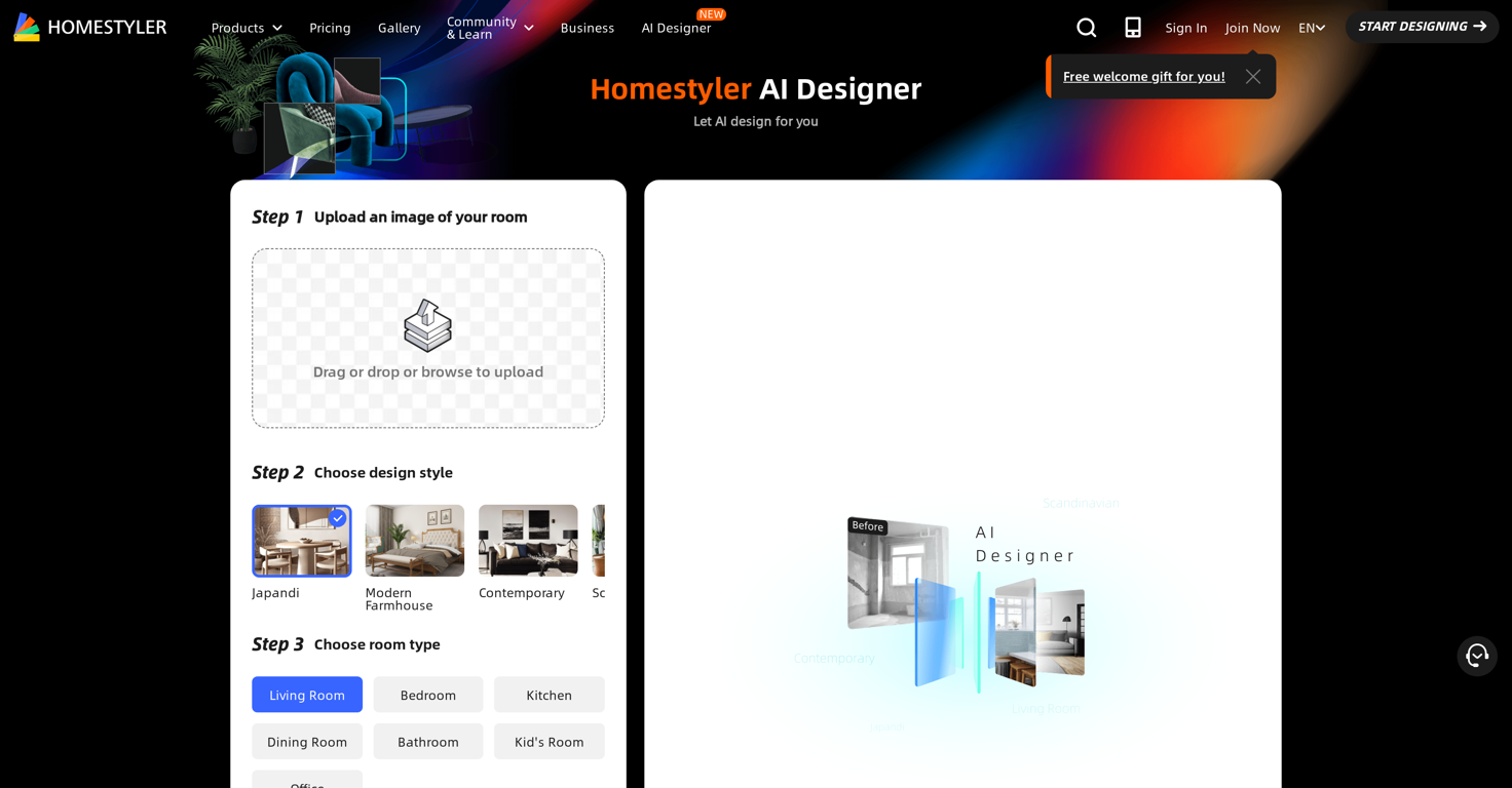 Homestyler website