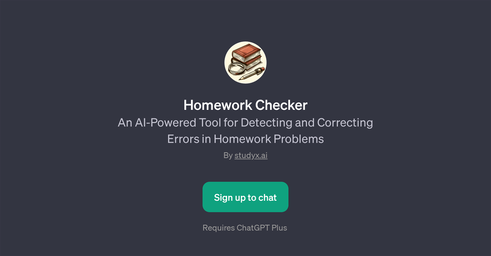 Homework Checker website