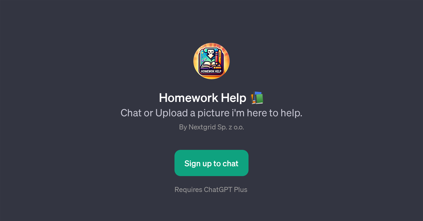 Homework Help website
