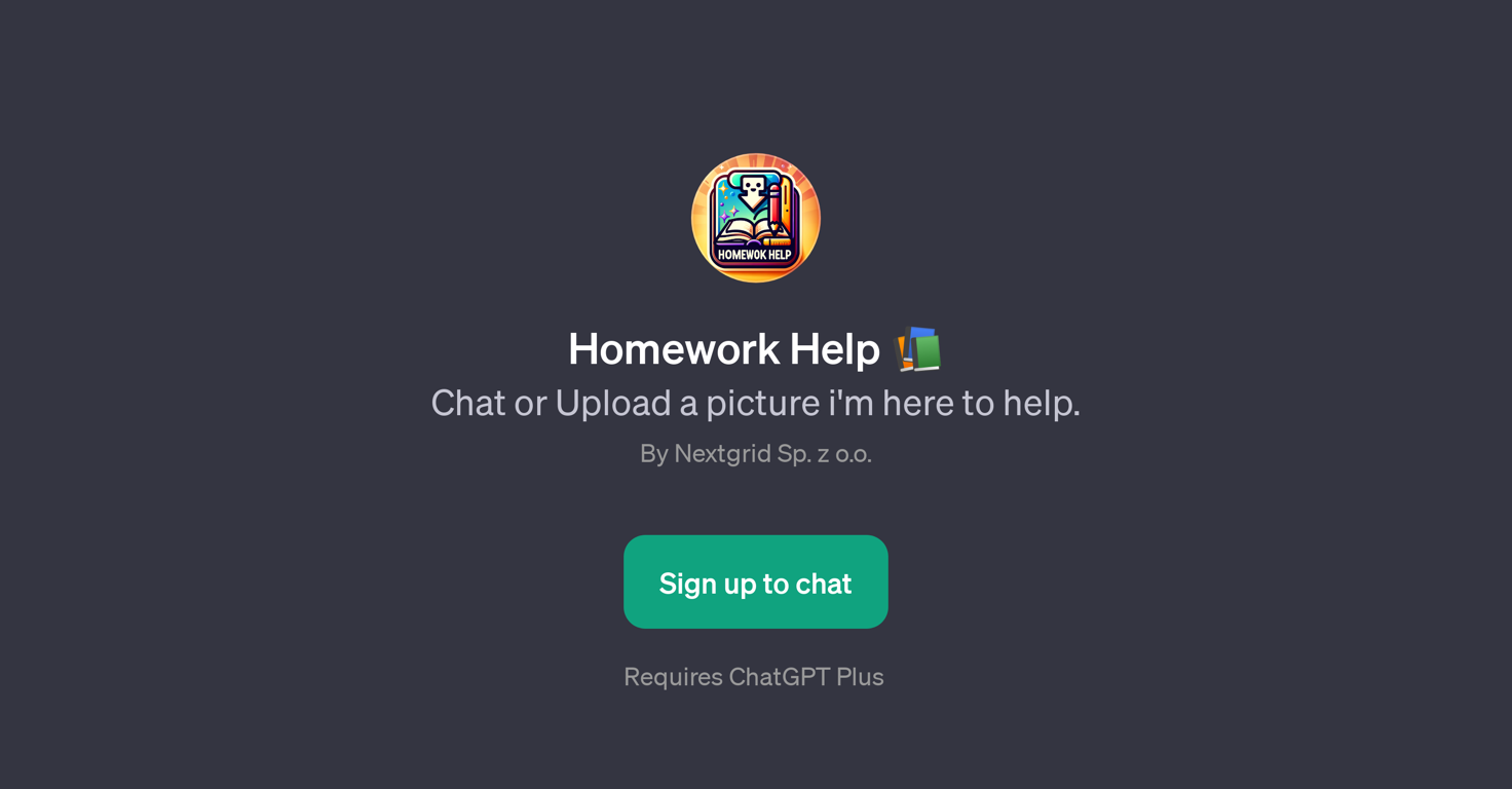 Homework Help website