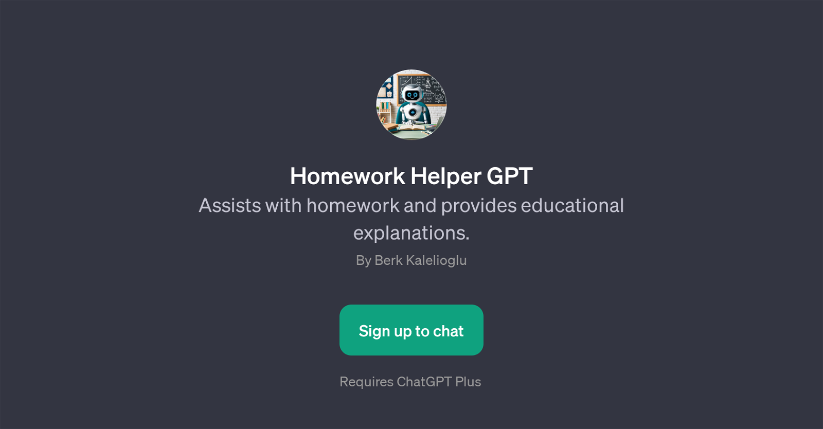 Homework Helper GPT website