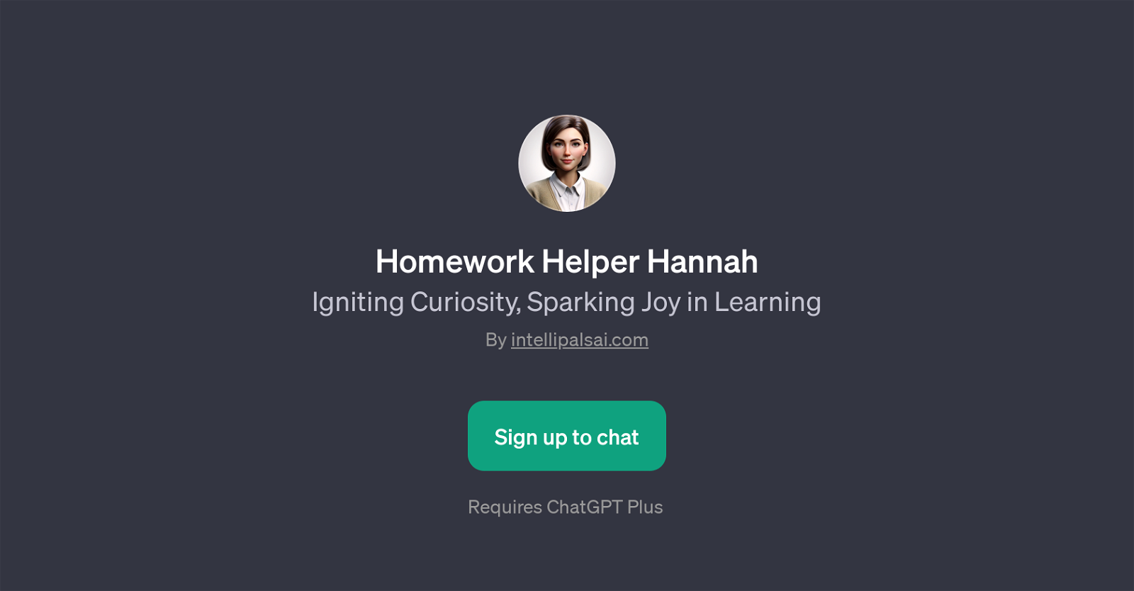 Homework Helper Hannah website