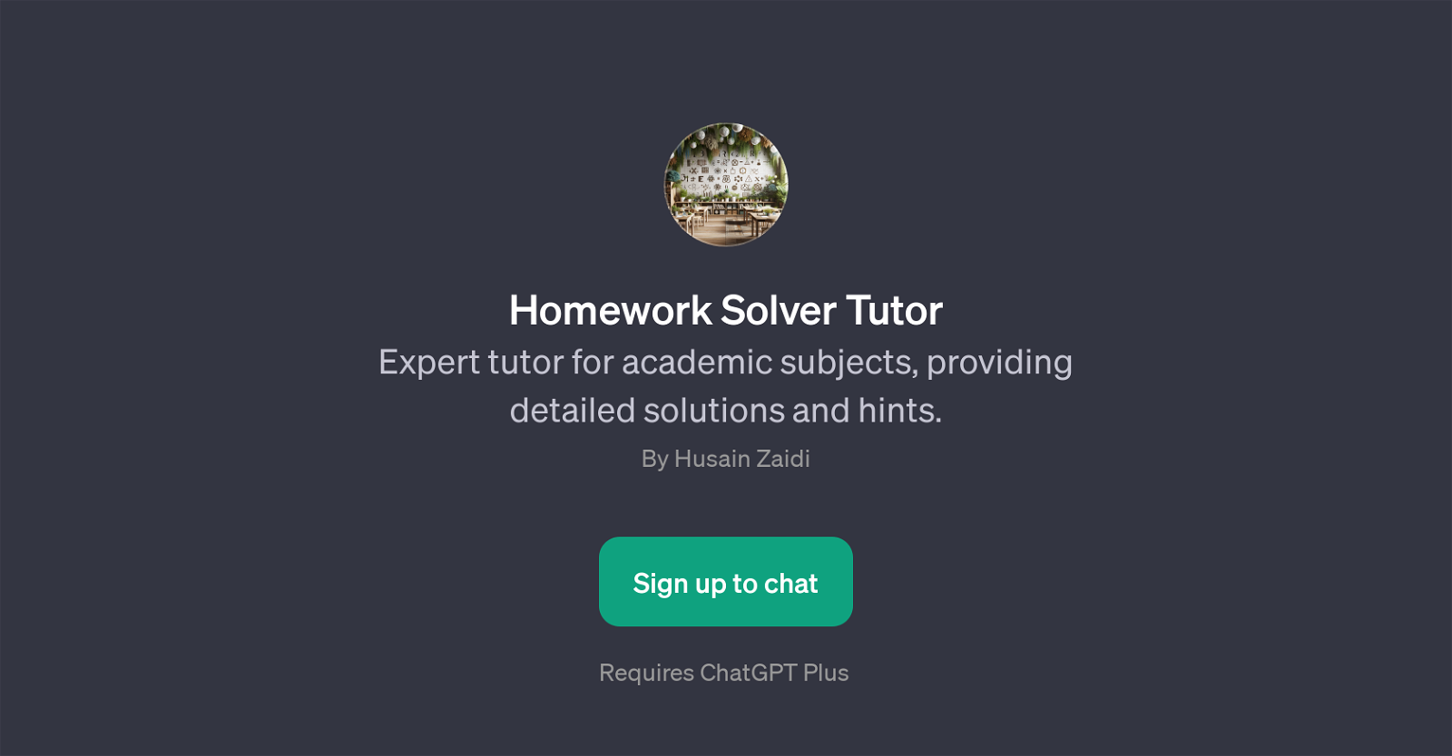 Homework Solver Tutor website