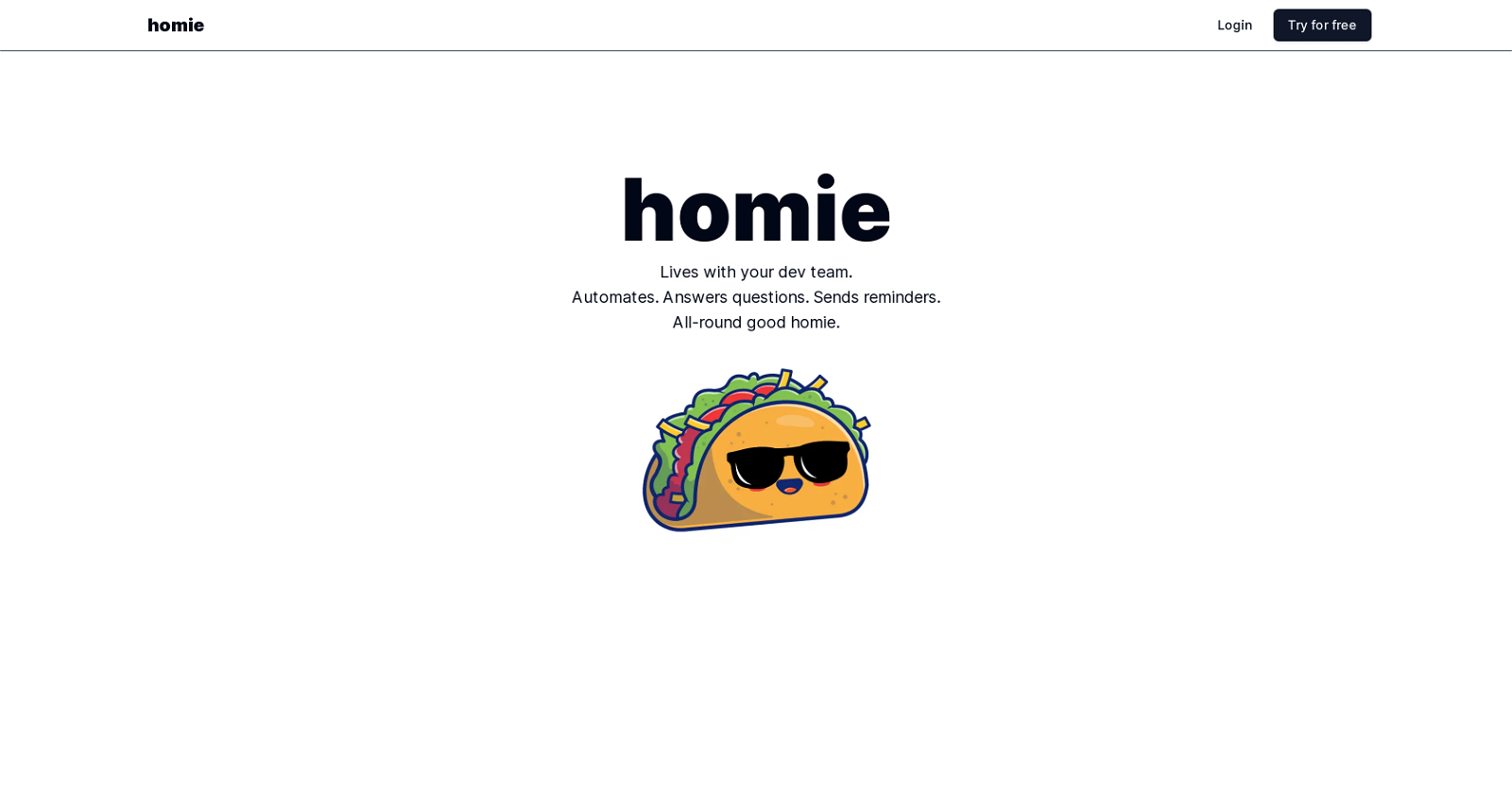 Homie website