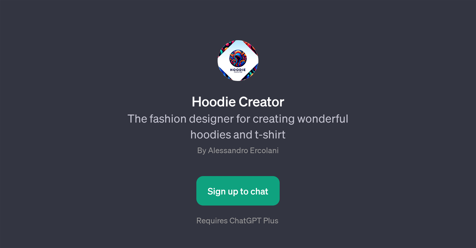 Hoodie Creator website