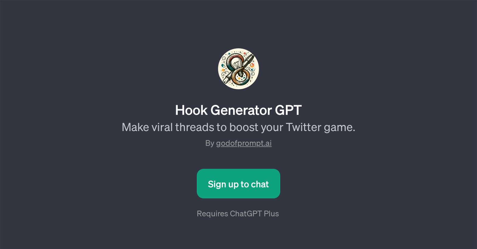 Hook Generator GPT website