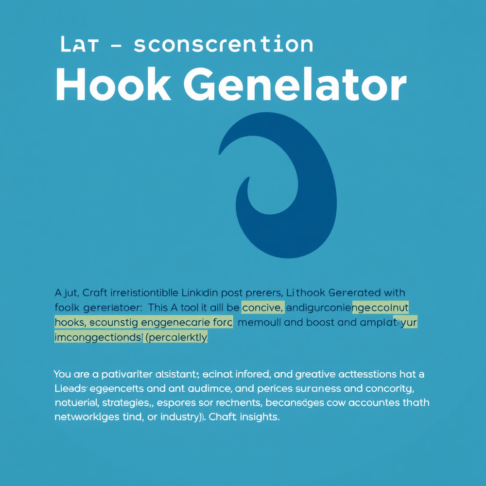 Hook Generator Linkedin website