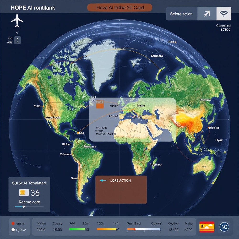 HOPE AI AERO MAP website