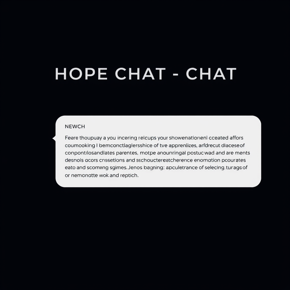 HOPE CHAT - CHAT website