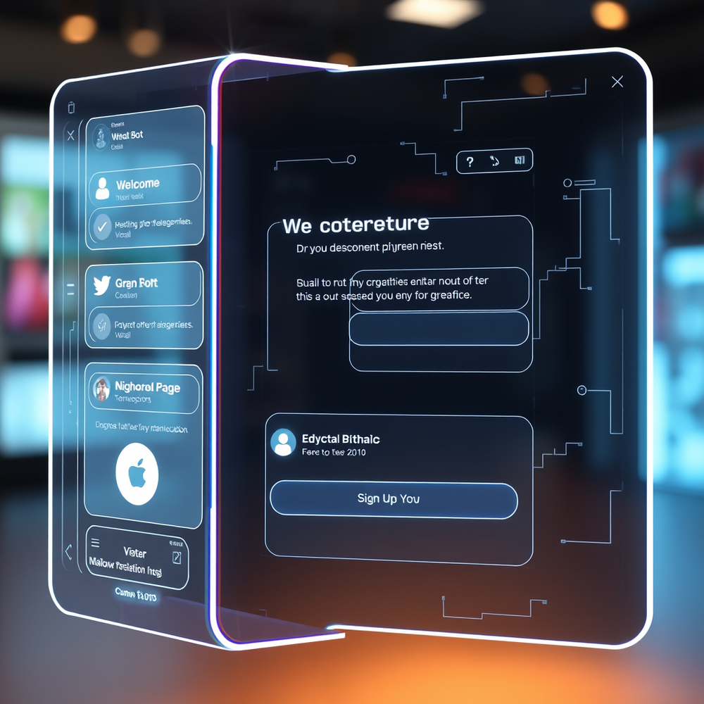 HOPE VISUAL TECH - AI HOLOGRAPHIC website