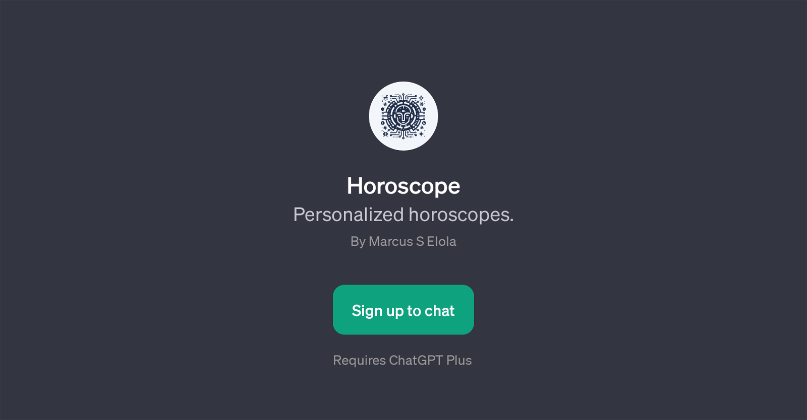 Horoscope website