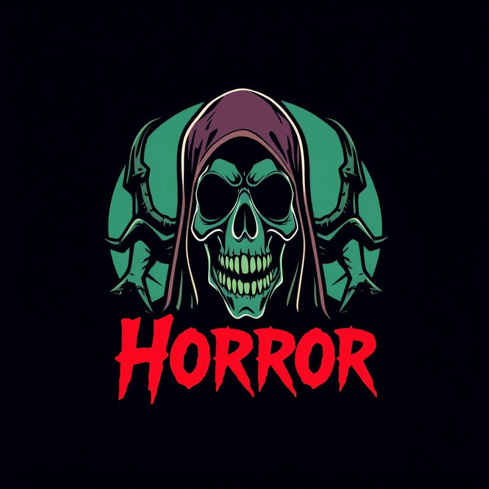 HORROR THEMED LOGOS website