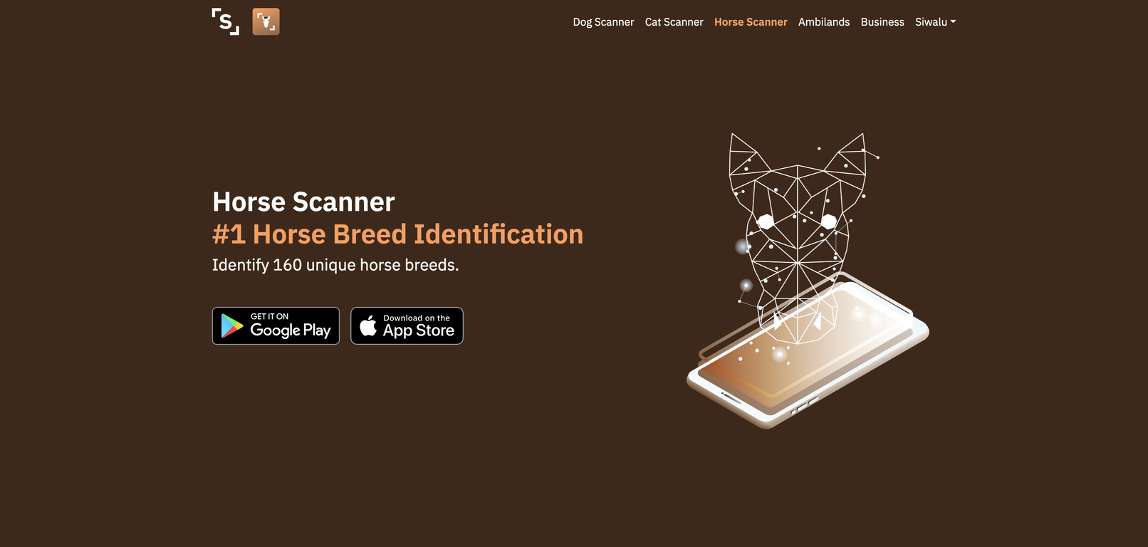 Horse Scanner website