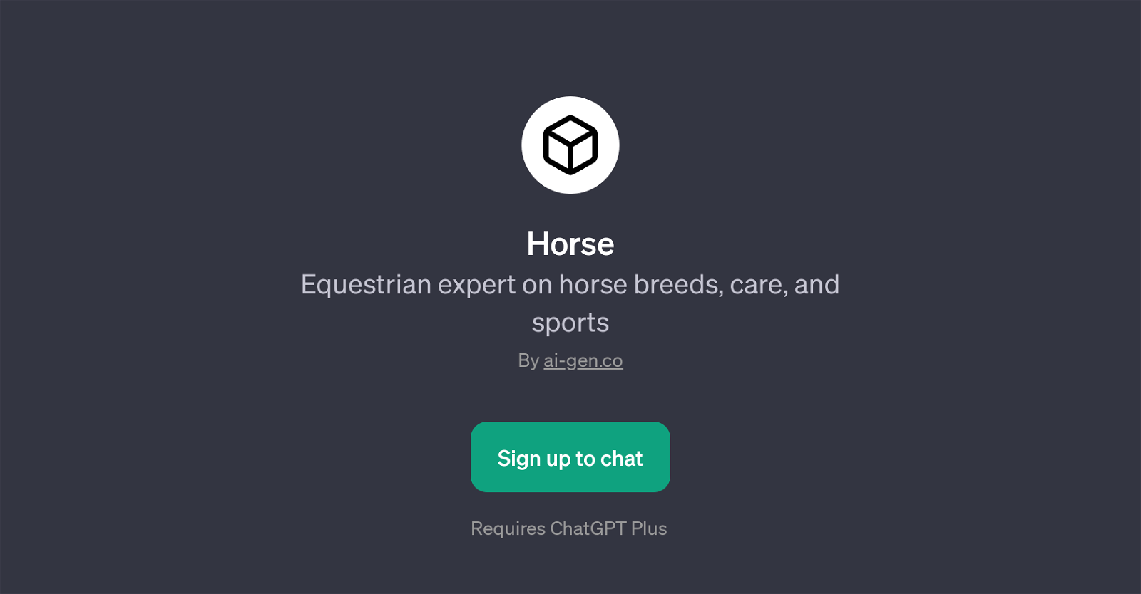 Horse website