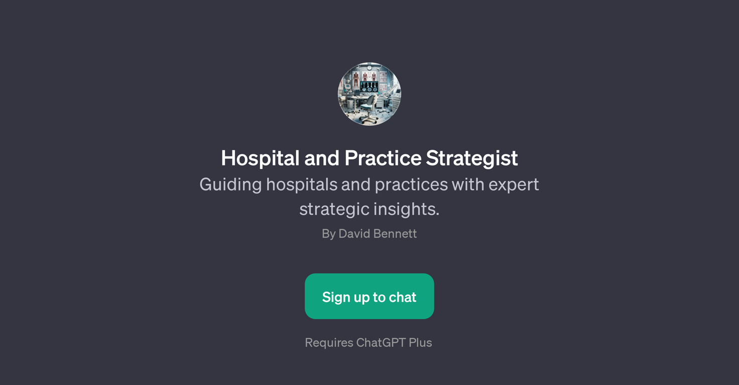 Hospital and Practice Strategist website
