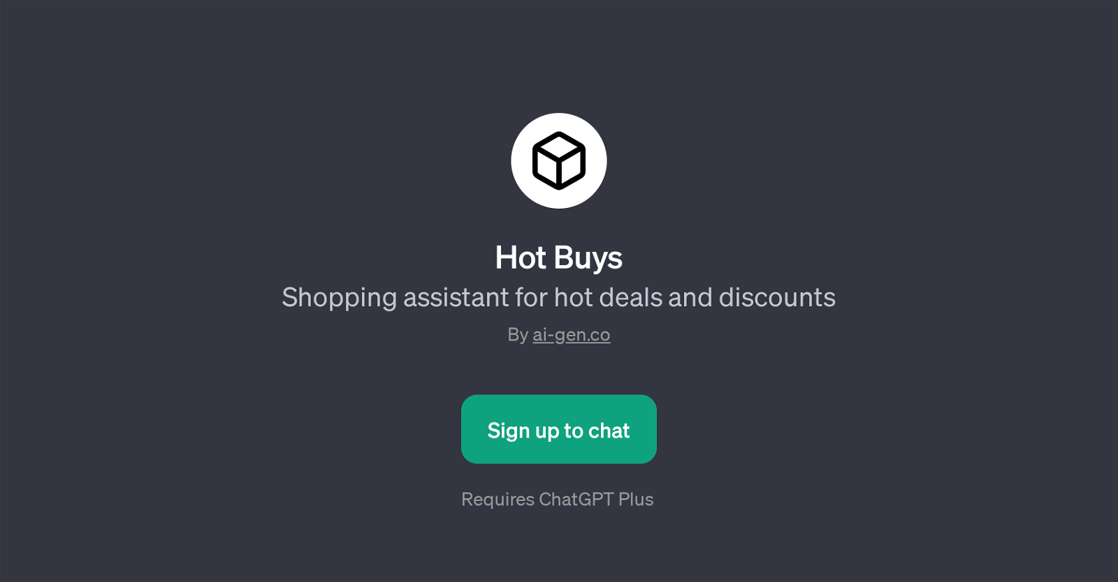 Hot Buys website