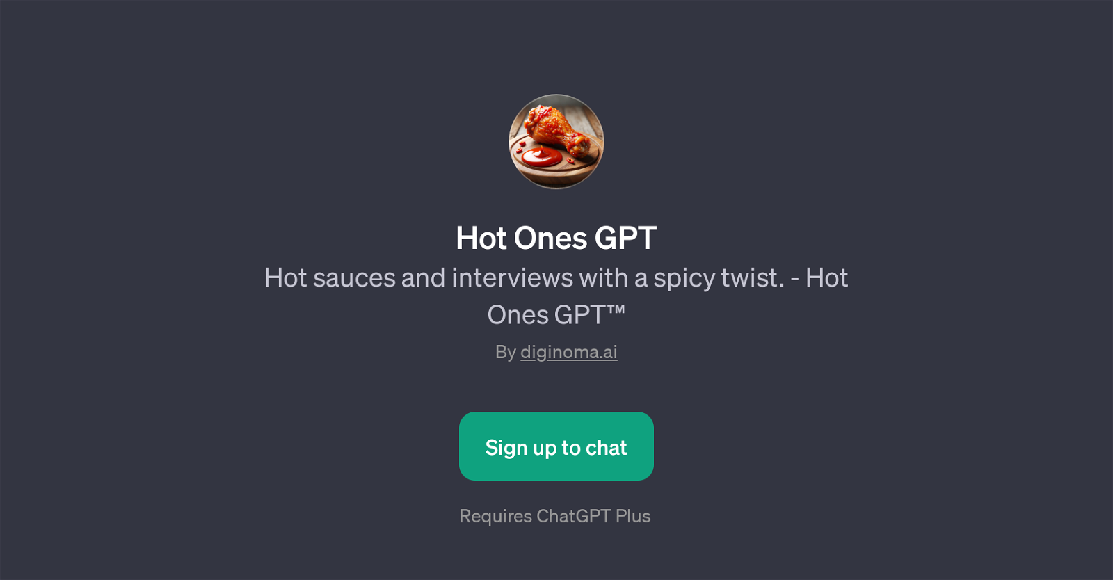 Hot Ones GPT website