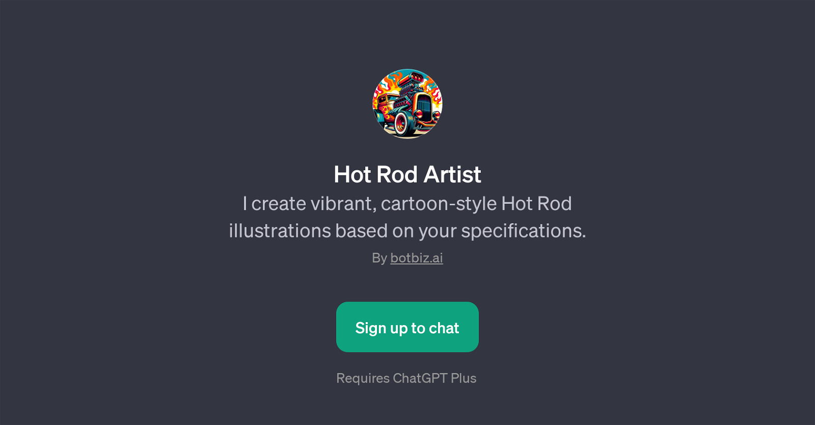 Hot Rod Artist website