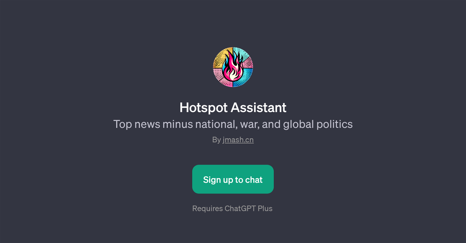 Hotspot Assistant website