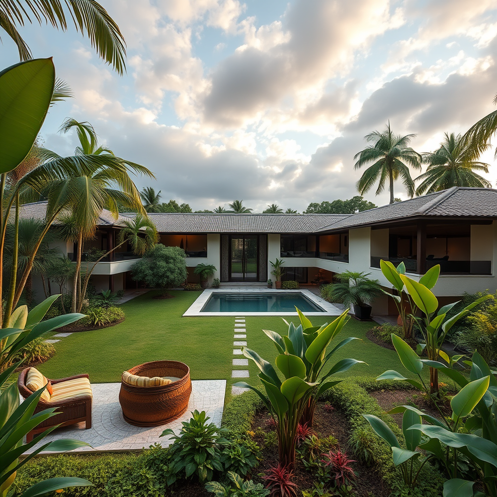 house with typical Brazilian architecture website