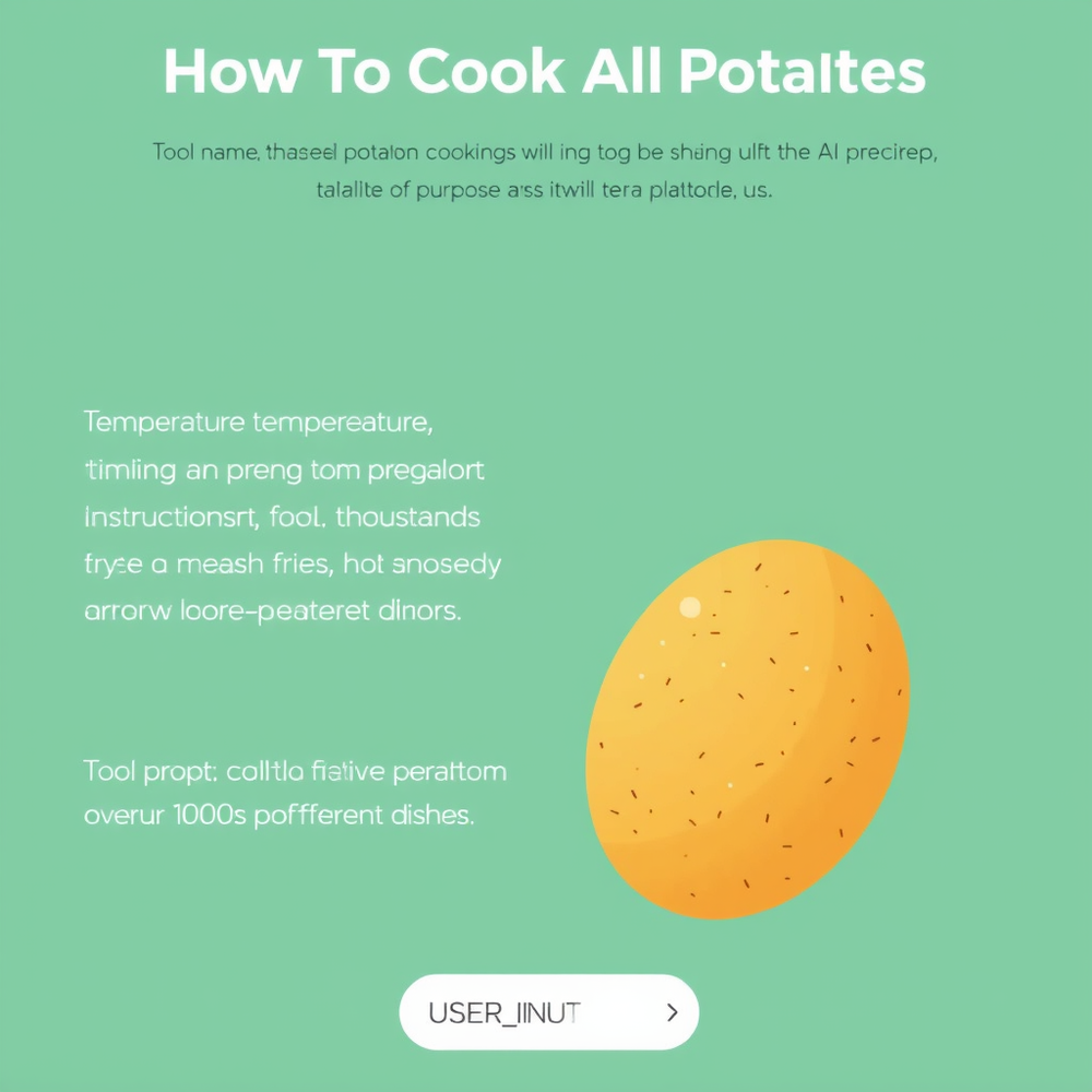 How To Cook All Potatoes website