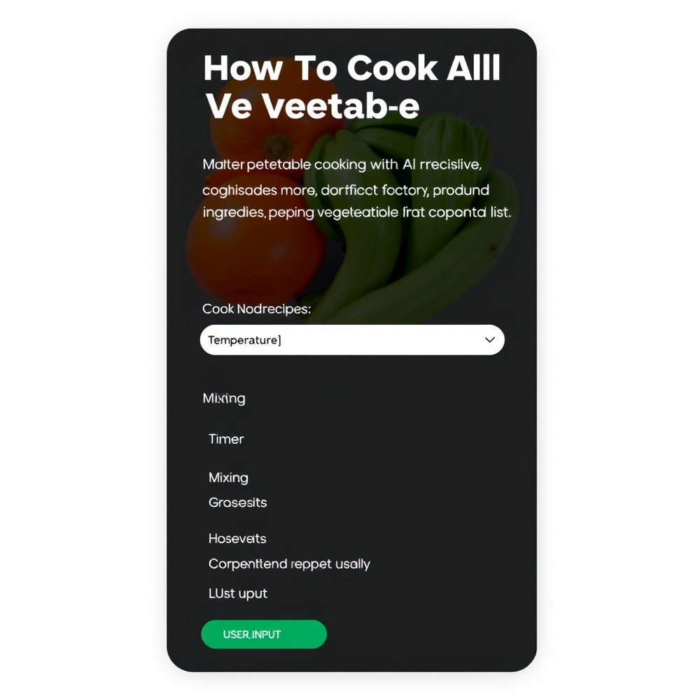 How To Cook All Vegetables website