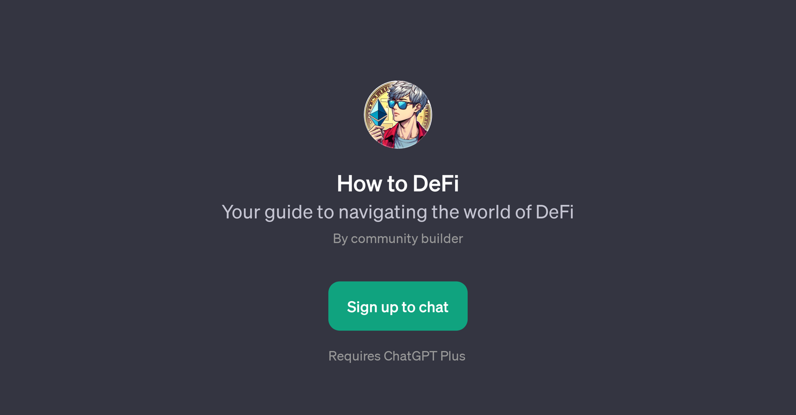 How to DeFi website