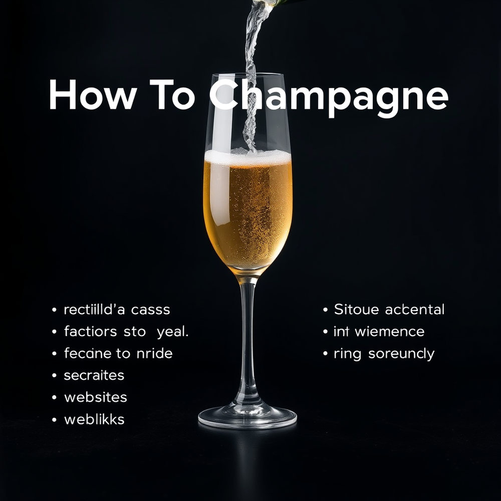 How To Make Champagne website