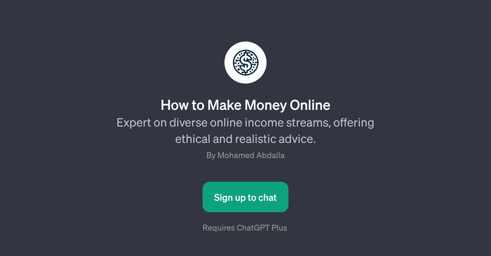 How to Make Money Online GPT website