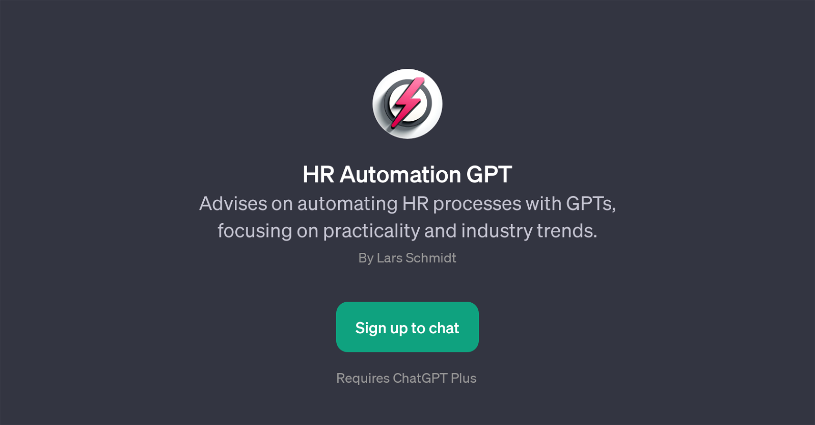 HR Automation GPT website