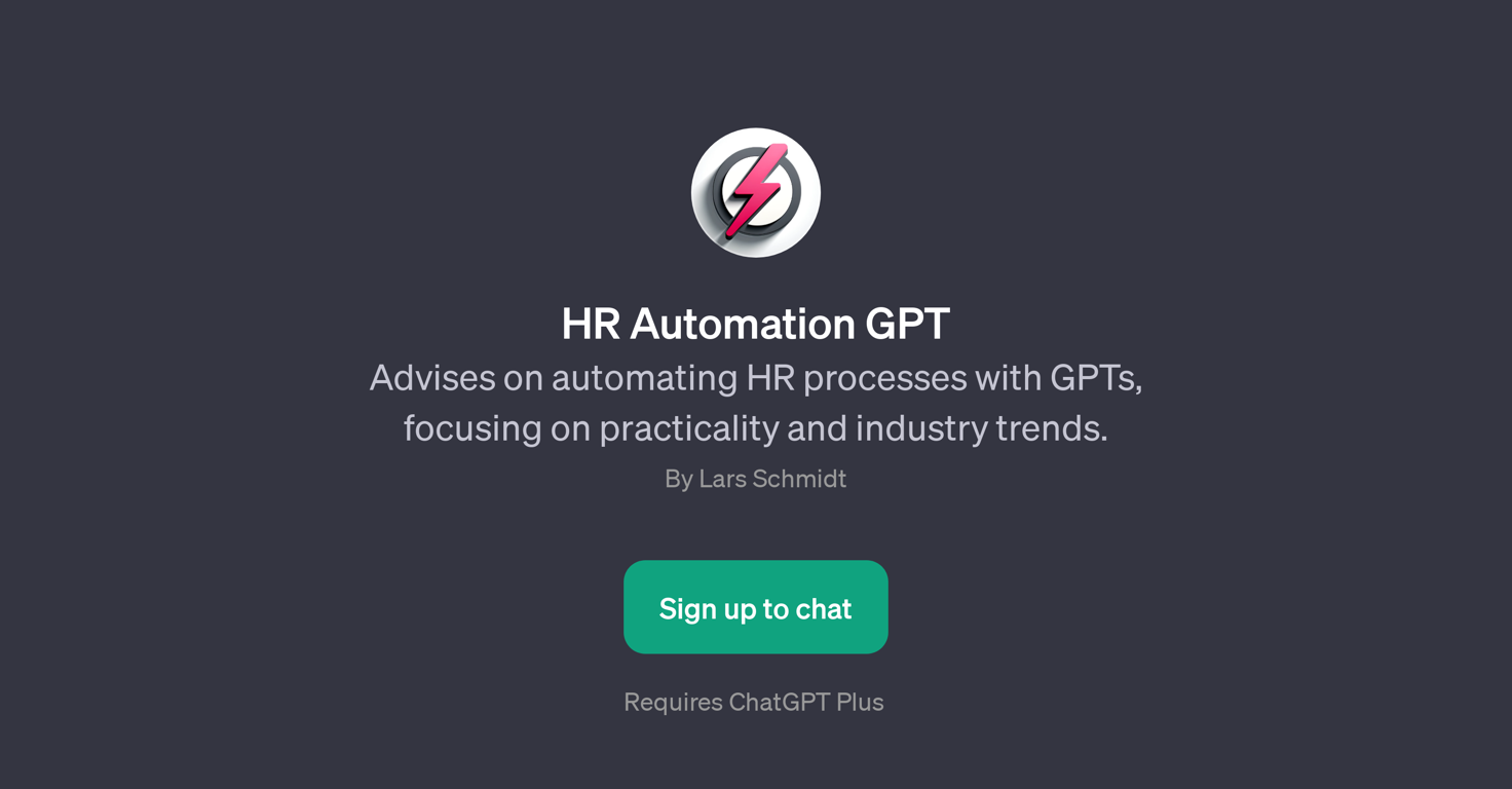 HR Automation GPT website